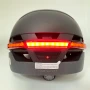 Смартшолом Livall BH51M NEO з акустикою, мікрофоном, сигналом та пультом BR80, Black