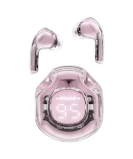 Бездротові Bluetooth навушники ACEFAST T8 Crystal color (2) 500 mAh, Lotus Pink