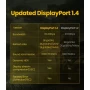 Відео кабель UGREEN DP114 DP Male to Male DP1.4 8K Round Cable ABS Shell Braid 1.5m, Black