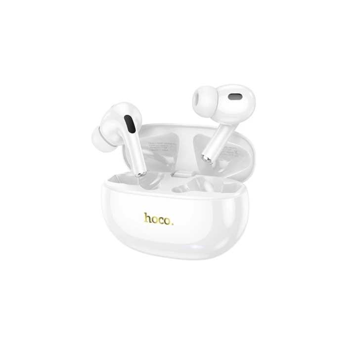 Bluetooth - навушники HOCO EW60 Plus Norman true wireless ANC BT headset, White