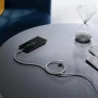 Data Кабель Baseus Gem Fast-Charging USB to Type-C 100W 2m, Moon White