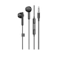 Навушники-гарнітура HOCO M93 wire control earphones with microphone 1,2 м, Black