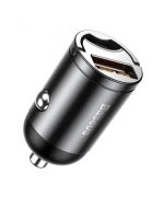 Автомобильное зарядное устройство Baseus Tiny Star Mini Quick Charge Car Charger USB Port 30W, Gray