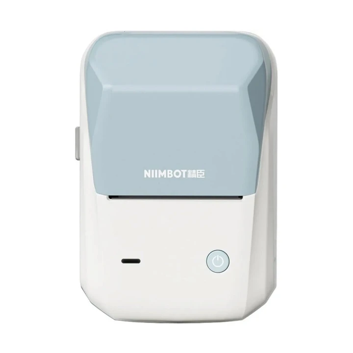 Термопринтер для печати наклеек NIIMBOT B1, Blue