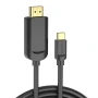 Відео кабель Vention Type-C to HDMI 4K 30Hz 1M, Black