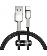 Data-Кабель Baseus Cafule Series Metal Data Cable USB to Type-C 66W 1m, Black