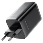 Мережевий зарядний пристрій ACEFAST A111 PD67W / QC4.0 with retractable cable, Black