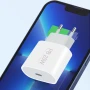 Мережевий зарядний пристрій WUW-C178 PD20W 3A, White
