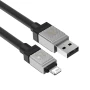 Кабель Baseus CoolPlay Series Fast Charging USB to Lightning 2.4A 1m, Black
