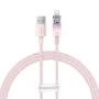 Кабель Baseus Explorer Series Fast Charging with Smart Temperature Control USB to Lightning 2.4A 1m, Pink
