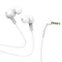 Навушники-гарнітура HOCO M86 Oceanic universal earphones with mic 1,2 м, White