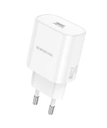 Сетевое зарядное устройство BOROFONE BA82A PD25W / QC3.0 2.1A, White
