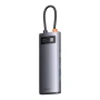 USB - хаб Baseus Metal Gleam Series 4-in-1 Multifunctional Type-C HUB Docking Station, Gray ( WKWG070013 )