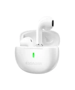 Беспроводные Bluetooth наушники ESSAGER (color box) 300 mAh, White
