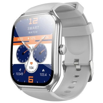 Смартгодинник HOCO Y28 AMOLED Smart sports call version 200mAh, Silver