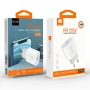 Мережевий зарядний пристрій WUW-C178 PD20W 3A, White