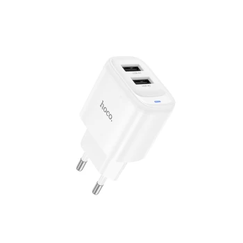 Мережевий зарядний пристрій HOCO C141A 5V, White