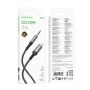 Перехідник BOROFONE BL24 Graceful Digital Audio Conversion Cable AUX to Lightning, Metal Grey