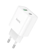 Сетевое зарядное устройство HOCO C80A PD20W / QC3.0, White