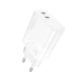Мережевий зарядний пристрій WUW C193 PD20W / QC3.0, White
