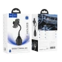 Автотримач для телефона HOCO H63 Utmost push-type car mount (cup holder), Black