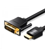 Видео Кабель Vention HDMI to DVI 3m, Black