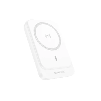 Внешний аккумулятор BOROFONE BJ63A Nimble PD20W magnetic power bank 10000mAh, White
