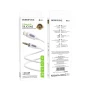 Аудіокабель BOROFONE BL20 True sound silicone digital audio conversion cable Lightning 1m, White