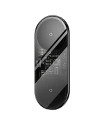 Беспроводное зарядное устройство Baseus Digital LED Display 2in1 Wireless Charger 20W, Black