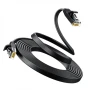 Мережевий кабель UGREEN Cat 6 U/UTP Lan Flat Cable 3m, Black