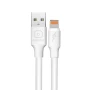 Бездротові навушники Bluetooth WUW X169 USB to Lightning 5А 1m, White