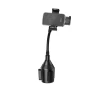 Автотримач для телефона HOCO H63 Utmost push-type car mount (cup holder), Black