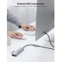 USB Кабель UGREEN US115 UGR-10497 USB 3.0 Extension Cable Aluminum Case 2m, Black