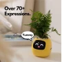 Інтерактивний розумний горщик для рослин Ivy Smart Planter Tuya AI, Pink