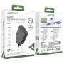 Сетевое зарядное устройство ACEFAST A65 PD20W / QC3.0 1.67A GaN, Black