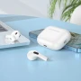 Бездротові вакуумні навушники BOROFONE BW36 True 400 mAh, White