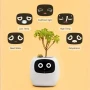 Інтерактивний розумний горщик для рослин Ivy Smart Planter Tuya AI, Pink