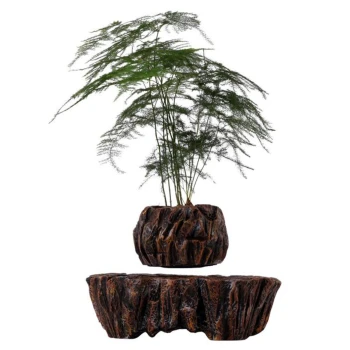 Магнітний левітаційний горщик для рослин HCNT Magnetic Levitating Pot M5B-PW, Brown
