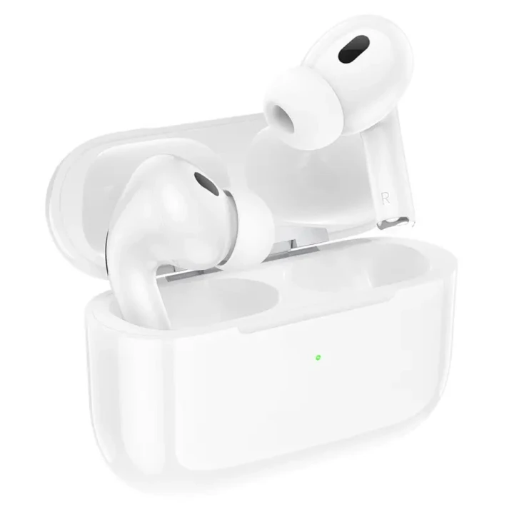 Бездротові вакуумні навушники BOROFONE BW36 True 400 mAh, White