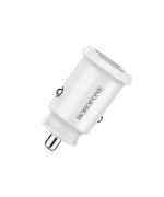 Автомобильное зарядное устройство для BOROFONE BZ8 MaxRide 2USB, White