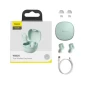 Bluetooth наушники-гарнитура Baseus Encok True Wireless Earphones WM01, Green