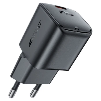 Сетевое зарядное устройство для ACEFAST A73 mini PD20W GaN Type-C 20W, Black