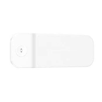 Беспроводное зарядное устройство HOCO CQ6 Power 3-in-1 15W 3A, White