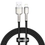 Data-кабель Baseus Cafule Series Metal USB to Lightning 2.4A 2m, Black