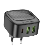 Мережевий зарядний пристрій BOROFONE BAS23A PD30W / QC3.0, Black