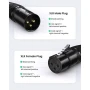 Аудио коннектор UGREEN AV162 UGR-80440 Cannon Female, Black
