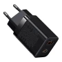 Мережевий зарядний пристрій Baseus Super Si Pro 30W Quick Charger 3,0 3A, Black