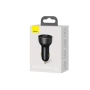Автомобильное зарядное устройство Baseus TZCCZX-01 Superme Digital Display PPS, Black