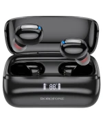 Бездротові Bluetooth навушники BOROFONE BE55 1200 mAh, Black