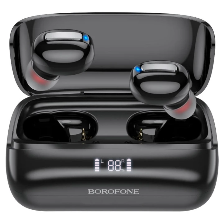 Бездротові Bluetooth навушники BOROFONE BE55 1200 mAh, Black